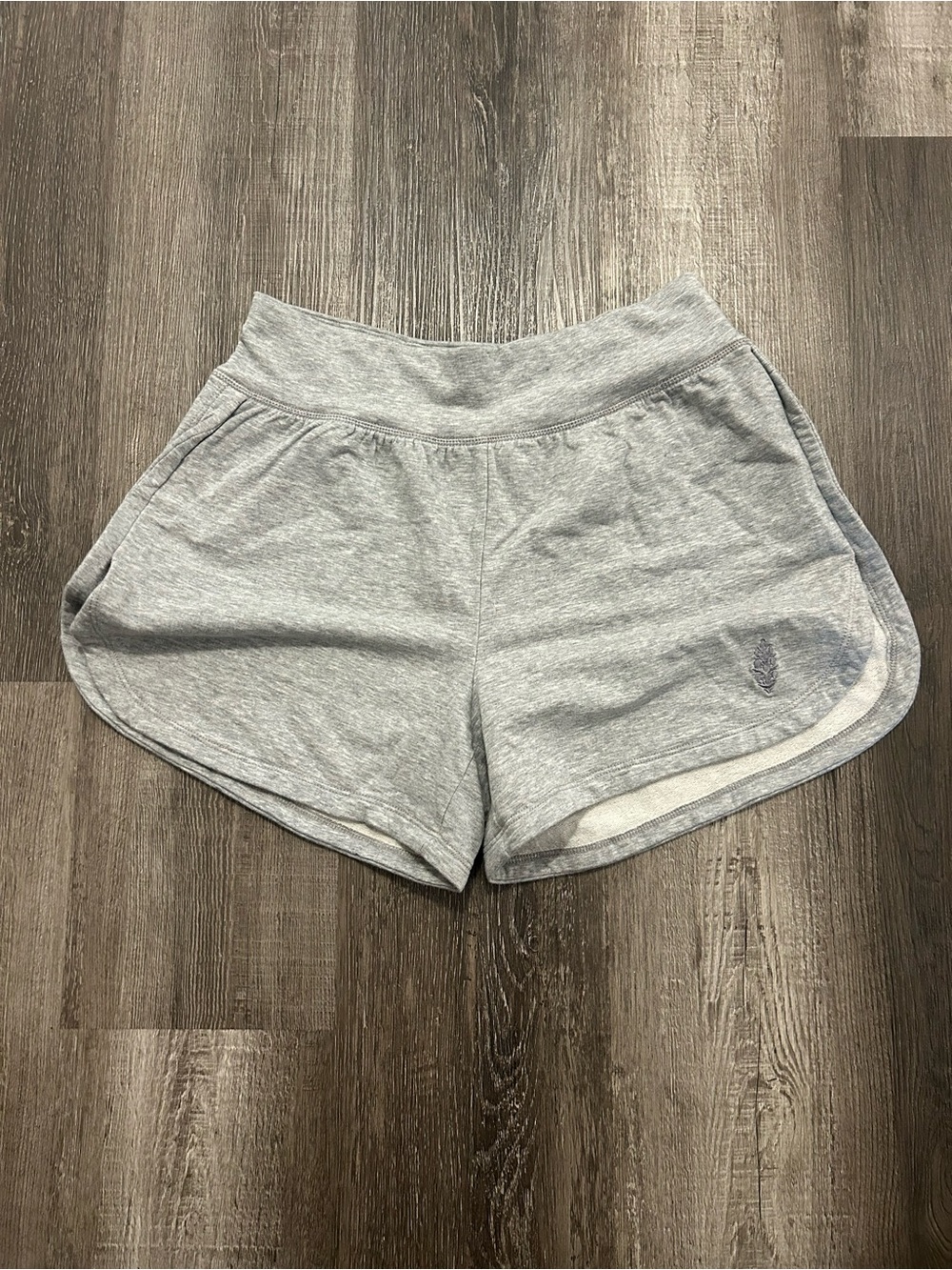 free people movement gray high waist shorts athleisure